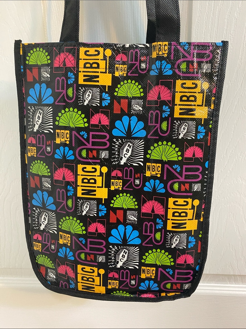 NBC Studios Tour Tote Bag 30 Rockefeller Plaza NYC Lunch TV Fan Gift